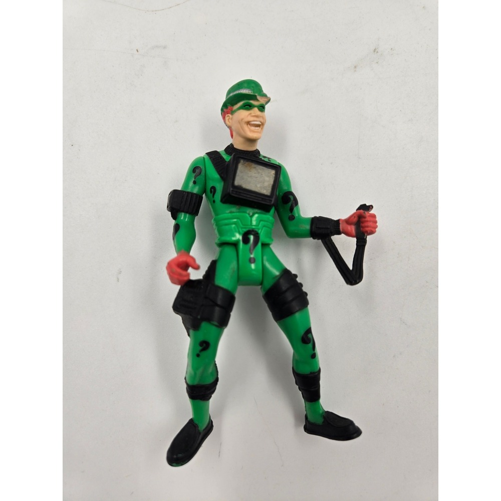 Vintage DC BATMAN FOREVER THE RIDDLER 5" Action Figure Kenner 1995 Variant Toy